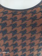 Pied de poule jurk van Kyra & Co - maat M, Maat 38/40 (M), Bruin, Ophalen of Verzenden, Zo goed als nieuw