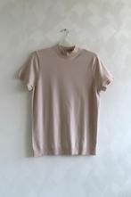 T-Shirt met Col Beige Zara mt S (J21), Zara, Beige, Ophalen of Verzenden, Zo goed als nieuw