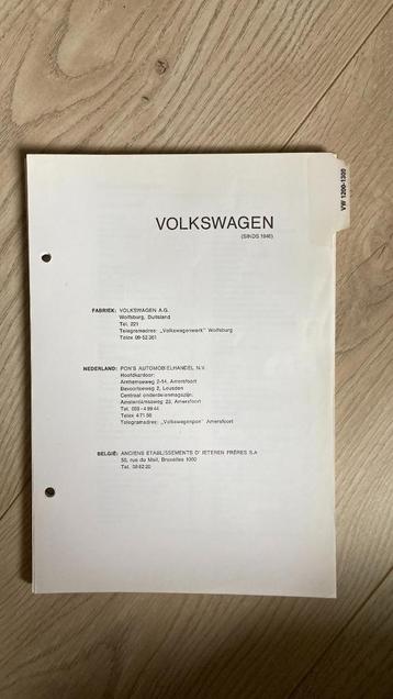 Vokswagen 1200-1300, 1973-1975 beschikbaar voor biedingen