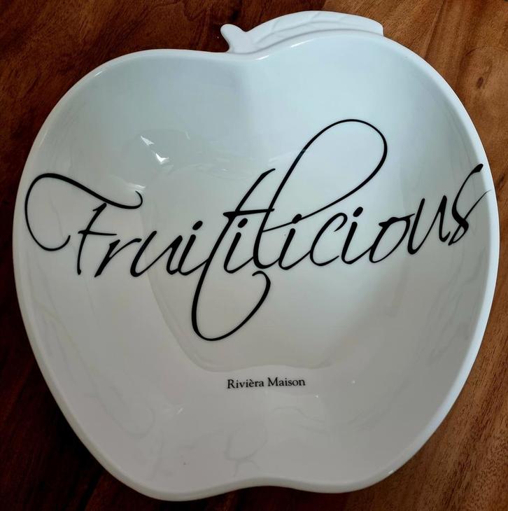 Riviera Maison Fruitilicious Fruitschaal, Huis en Inrichting, Woonaccessoires | Schalen en Manden, Nieuw, Schaal, Overige vormen