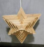 Kerstster Adventster hout verlichting Advent kerst, Diversen, Kerst, Ophalen of Verzenden, Zo goed als nieuw