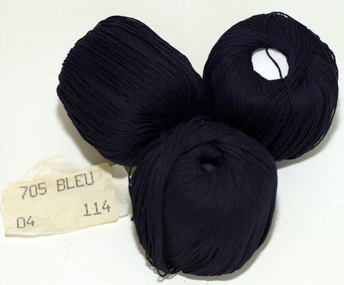 Middeldikke donkerblauwe wol (30 stuks), Hobby en Vrije tijd, Breien en Haken, Nieuw, Breien of Haken, Wol of Garen, Ophalen of Verzenden