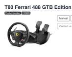 Thrustmaster T80 Ferrari 488 GTB incl playseat racesimulator, Ophalen, Zo goed als nieuw, Playseat of Racestoel, PlayStation 5