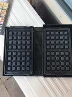 Tefal Wafelijzer - 4 wafels - Nieuw, Ophalen of Verzenden, Uitneembare platen, Zo goed als nieuw