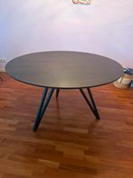 Table du Sud ronde eettafel - donkerbruin/zwart, 100 tot 150 cm, Rond, Ophalen of Verzenden, Zo goed als nieuw