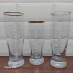 Hertog Jan reliëf glazen, Ophalen of Verzenden, Zo goed als nieuw, Glas of Glazen, Hertog Jan