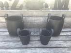 Rubberen manden, Huis en Inrichting, Overige materialen, Gebruikt, Mand, Rond