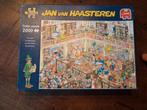 Jan van Haasteren puzzel De Bibliotheek. 2000 stukjes, Ophalen of Verzenden, Meer dan 1500 stukjes, Zo goed als nieuw, Legpuzzel