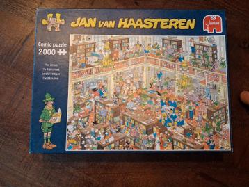 Jan van Haasteren puzzel De Bibliotheek. 2000 stukjes beschikbaar voor biedingen