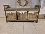 Houten bankje, Ophalen, Gebruikt, 100 tot 150 cm, Minder dan 50 cm
