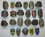 Belgische wandelstokplaatjes (Stocknägel) emblemen België, Ophalen of Verzenden, Gebruikt, Wandelstok