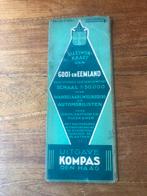Antieke Landkaart Gooi- en Eemland - Kompas Den Haag, Gelezen, Ophalen of Verzenden, Landkaart, 1800 tot 2000