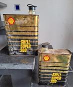 Mooie oude Shell olieblikken 1980's, Verzamelen, Nieuw, Ophalen of Verzenden