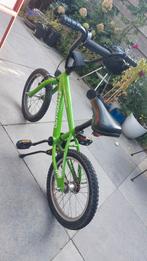 Groene Tornado Kinderfiets BMX, Fietsen en Brommers, Fietsen | Crossfietsen en BMX, Ophalen, Staal, Tornado, Voetsteunen