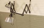 1 X Vintage Schaarlampen, Curt Fischer Stijl, Tweedehands, Tweedehands, Ophalen of Verzenden, Metaal