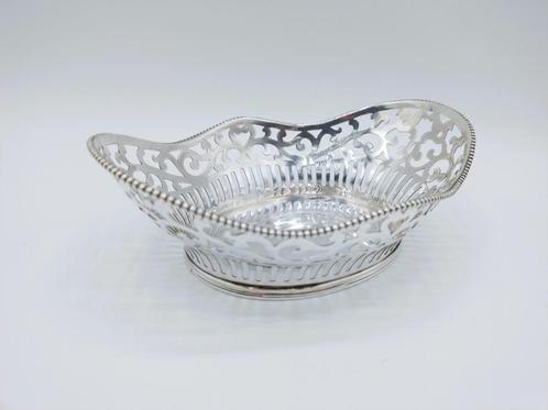 Zilveren bonbonmandje, ca. 1930, Antiek en Kunst, Antiek | Goud en Zilver, Zilver, Verzenden