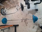Setje fitnessmaterialen met veel gewichten, Ophalen, Gebruikt, Benen, Dumbbell