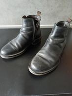 Dames motor enkellaarsje, Ophalen of Verzenden, Zo goed als nieuw, Zwart