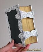 Antieke BIJBELSTATENBIJBEL BIBLIA (1852) Zilver SCHOONHOVEN!, Ophalen of Verzenden, Bijbel Statenbijbel