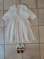 Feestjurk met jasje maat 104 en schoentjes maat 24, Kinderen en Baby's, Kinderkleding | Maat 104, Meisje, H&M, Ophalen of Verzenden