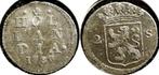 Dubbele wapenstuiver Holland 1787, Postzegels en Munten, Munten | Nederland, Zilver, 10 cent, Vóór koninkrijk, Verzenden