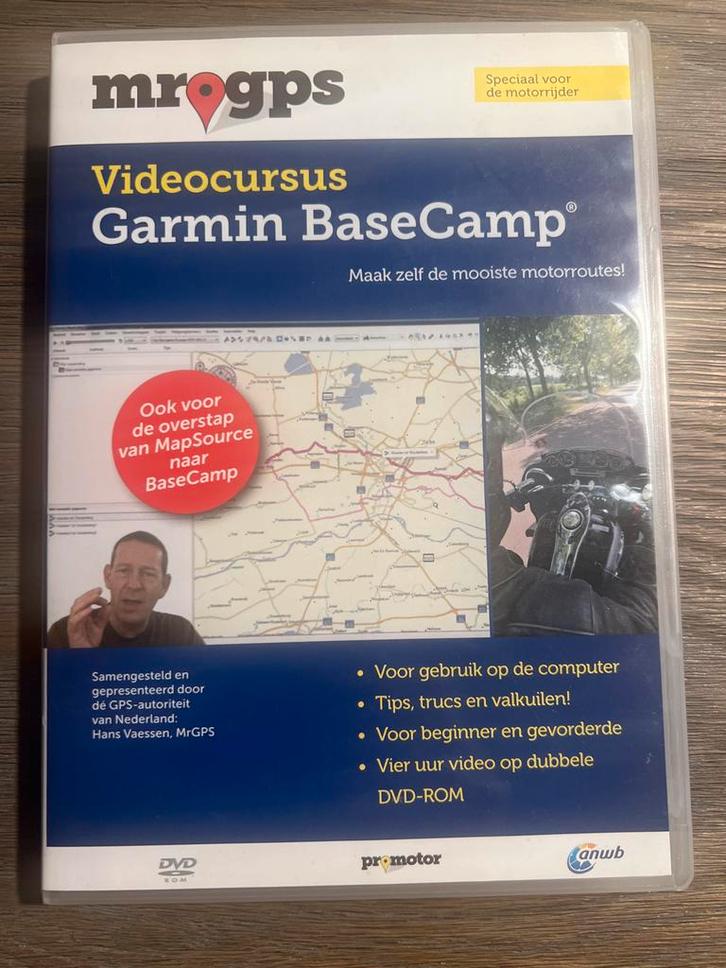 Videocursus Garmin BaseCamp - Leer motorroutes plannen!, Motoren, Accessoires | Navigatiesystemen, Zo goed als nieuw, Ophalen of Verzenden