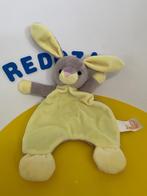 839 Zwitsal knuffellap lap doekje konijn geel grijs, Ophalen of Verzenden, Zo goed als nieuw, Overige typen