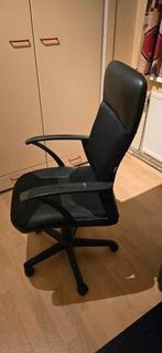 Nette bureaustoel zwart, Ophalen, Gebruikt, Zwart