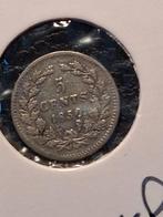 5 cent 1850, Postzegels en Munten, Munten | Nederland, Verzenden, Koning Willem III, 5 cent