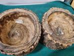 bloempotten boomstam met schors 2 stuks, Ophalen of Verzenden, 'T Olde Gre-j, Info@toldegrej.nl, Endepoelstraat 20f Didam