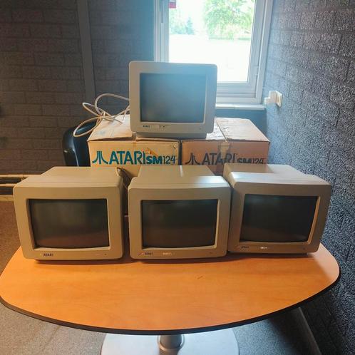 6x Atari SM124 monitor, Computers en Software, Vintage Computers, Ophalen
