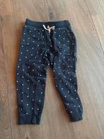 H&M joggingbroek blauw stippen maat 98, Ophalen of Verzenden, Gebruikt, Meisje