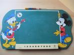 Disney vintage schoolbord Mickey en Donald krijtbord, Verzamelen, Disney, Ophalen of Verzenden, Donald Duck, Gebruikt