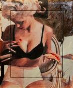 Peter Donkersloot - Marilyn Monroe pizza schilderij, Ophalen of Verzenden