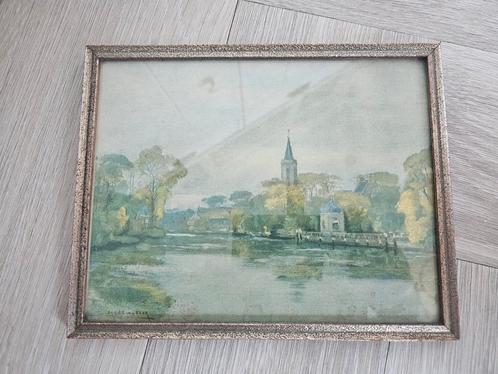 Bernard van Beek olieverf op doek, Antiek en Kunst, Kunst | Schilderijen | Klassiek, Ophalen of Verzenden