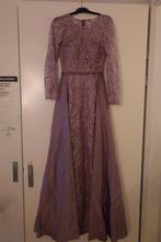 Lila paarse galajurk maat S, Kleding | Dames, Gelegenheidskleding, Ophalen, Zo goed als nieuw, Paars, Galajurk