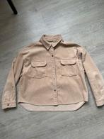 Blouse / jasje rib stof, Kleding | Dames, Ophalen of Verzenden, Zo goed als nieuw, Maat 42/44 (L), Beige