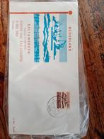 Eerste Dag Uitgifte Deltawerken 1963, Postzegels en Munten, Ophalen of Verzenden, Beschreven, Nederland