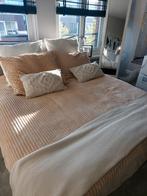 Gave en luxe boxspring 140cm inclusief topper en dekbed, Ophalen, Gebruikt, Tweepersoons, 140 cm