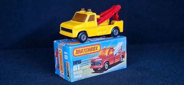Matchbox Super Kings K-19 Wreck Truck. BIEDEN, Hobby en Vrije tijd, Modelauto's | Overige schalen, Ophalen of Verzenden