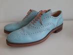 Gino Bianchi Brogue Lichtblauw veter schoen - Maat 46, Blauw, Ophalen of Verzenden, Zo goed als nieuw, Gino Bianchi