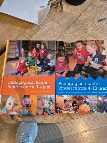 2x Lesboek Pedagogisch Kader Kindercentra beschikbaar voor biedingen