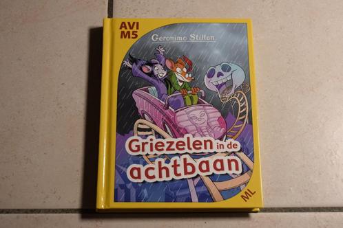 Griezelen in de achtbaan / Geronimo Stilton AVI M5, Boeken, Kinderboeken | Jeugd | onder 10 jaar, Zo goed als nieuw, Fictie algemeen