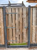 Schutting deur, Tuin en Terras, Tuinpoorten, Ophalen, 100 tot 150 cm, Zo goed als nieuw, Draaipoort