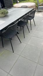 L 4 hagelnieuwe tuinstoelen  in verpakking webbing, Tuin en Terras, Tuinstoelen, Ophalen, Nieuw, Kunststof
