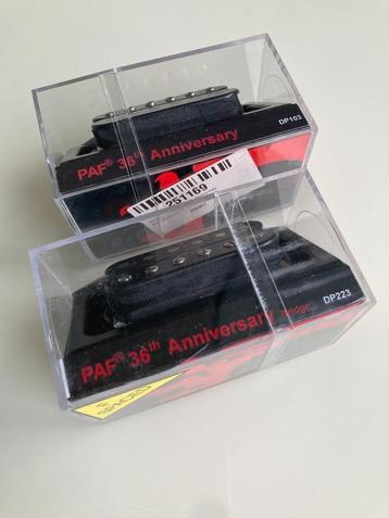 DiMarzio PAF 36th Anniversary (DP223FBK, DP103BK) beschikbaar voor biedingen