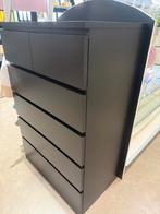Zwarte lade kast, dressoir, Huis en Inrichting, Kasten | Ladekasten, Ophalen, Zo goed als nieuw, 25 tot 50 cm, Minder dan 100 cm