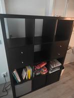 Kallax kast, Huis en Inrichting, Met plank(en), Gebruikt, 100 tot 150 cm, 100 tot 150 cm
