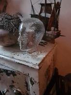 Vintage glazen hoofd., Ophalen of Verzenden, Huis en Inrichting