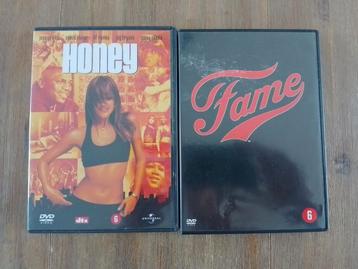 Twee dansfilms: Honey en Fame (dvd)